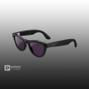 Ray-Ban Skyler (Gen 1) Глянцевый Чёрный с Прозрачно-Аметистовыми линзами
